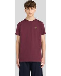 Lyle & Scott - Cotton Crew Neck T-Shirt - Lyst