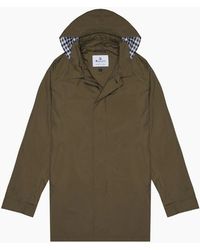 Aquascutum - Active Rlg Packable Trench Army Jacket - Lyst
