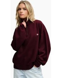 Superdry - Monogram Half-Zip Sweatshirt - Lyst