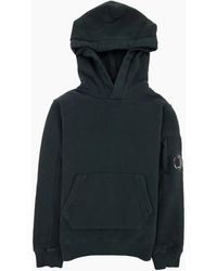 C.P. Company - Undersixteen Arm Lens Hoodied Sweatshirt 999 - Lyst