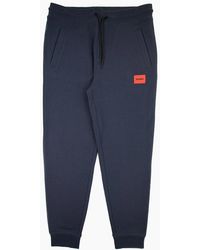 BOSS - Hugo Doak212 Patch Logo Tracksuit Pants Dark 405 - Lyst