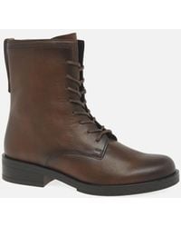 Gabor - Hay Biker Boots - Lyst