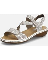 Rieker - Ladies 659C7-81 Pattern/ Sandal - Lyst
