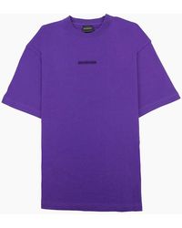 Balenciaga - Embroidered Medium Fit Logo T Shirt 5162 - Lyst