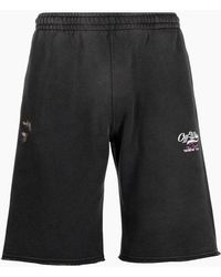 Off-White c/o Virgil Abloh - Wave Off Sweatshorts - Lyst