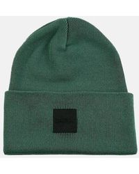 BOSS - Boss Fantastico Cotton Beanie Open - Lyst