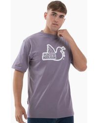 PEACEFUL HOOLIGAN - Outline Mauve T-Shirt - Lyst