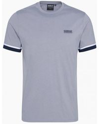 Barbour - Deep Cuff Evan Tipped T-Shirt - Lyst