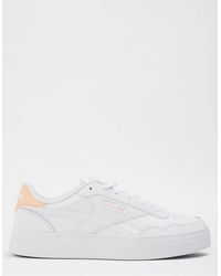 Reebok - Court Advance Platform Low Top Sneakers - Lyst