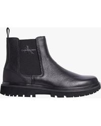 Calvin Klein - Jeans Eva Mid Chelsea Boots Triple - Lyst