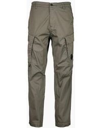C.P. Company - Satin Stretch Lens Cargo Pants - Lyst