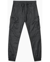 883 Police - Ware Charcoal Cargo Pants - Lyst