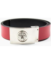 Versus - Versace Versus Rectangle Logo Reversible Belt - Lyst