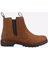 Cotswold - Laverton Memory Foam Leather Boots Tan - Lyst