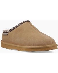 BEARPAW - Tabitha Suede Coffee Slippers - Lyst