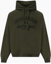 DSquared² - Loose Fit Santa Dan Logo Hoodie - Lyst