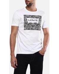 Levi's - Levi's 52655 T Shirt Crew Neck Casual Tee Summer Cotton Tops Levi Top - Lyst