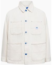 BOSS - Lisimba Solid Patterned Workwear Jacket With Front Pocket - Lyst