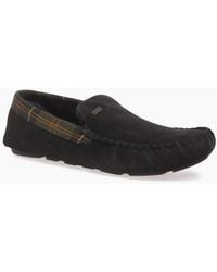 Barbour - Monty Full Moccasin Slippers - Lyst