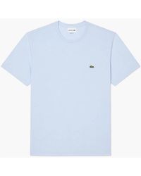 Lacoste - Cotton Pima Crew Neck T-Shirt Pastel - Lyst