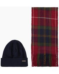 Barbour - Swinton & Galingale Hat & Scarf Set - Lyst