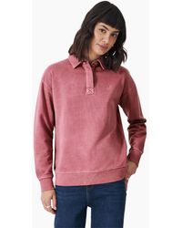 Crew - Pigment Dyed Rugger Sweatshirt - Lyst
