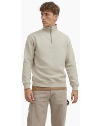 Jack & Jones - Bradley Sweat Half Zip Sweatshirt - Lyst