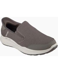 Skechers - Equalizer 5.0 Drayze Synthetic Taupe Trainers - Lyst