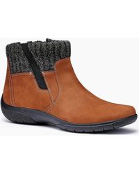 Hotter - Malham Wide Fit Ankle Boots - Lyst