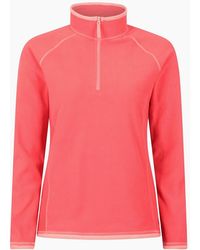 Mountain Warehouse - Ladies Montana Half Zip Fleece Top - Lyst