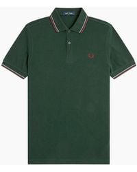 Fred Perry - Twin Tipped Polo Shirt - Lyst