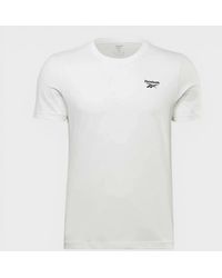 Reebok - Logo Short Sleeve Tee - Lyst