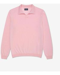 Oliver Sweeney - Merino Wool Buttonless Polo - Lyst