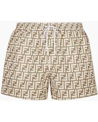 Fendi - Ff Print Swim Shorts - Lyst