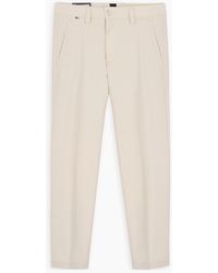 BOSS - H Kent Trousers Biege - Lyst