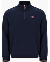 Fila - Ramy 1/4 Zip Sweatshirt - Lyst