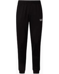 EA7 - Cotton Regular Fit Jogging Pant - Lyst
