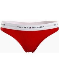 Tommy Hilfiger - Tommy Icons Thong - Lyst