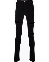 Amiri - Slim Fit Thrasher Plus Denim Jeans - Lyst