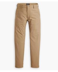 Levi's - Levi's Solid Patterned Straight Chinos - Lyst