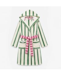 Joules - G85730 Luna Ladies Robe/ Stripe Bathrobe/ Stripe - Lyst