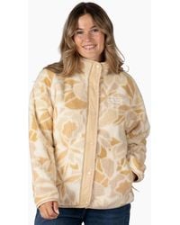 Saltrock - Fleur Button-Up Full Zip Fleece - Lyst