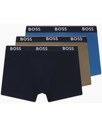 BOSS - Boss Accessories 3P Trunk Boxer//Khaki - Lyst