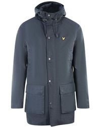 Lyle & Scott - Lyle & Scott Hooded Parka Jacket - Lyst