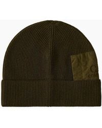 C.P. Company - Extrafine Merino Wool Pocket Beanie - Lyst