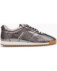 Steve Madden - Mirage Low Top Metallic Lace-Up Sneakers - Lyst