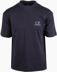C.P. Company - Dioagnal Raised Half Zip Sweatshirt - Lyst