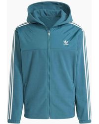 adidas - Hooded Neck Long Sleeve Sweatshirt - Lyst