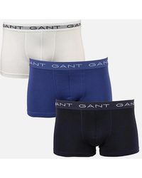GANT - 3-Pack Boxer Trunks, Evening - Lyst