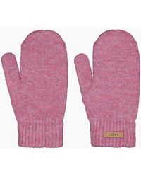 Barts - Witzia Comfy Knitted Fleece Lines Mittens - Lyst